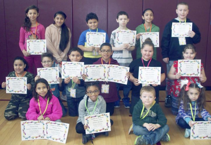 Dunkirk School Three Students of the Month